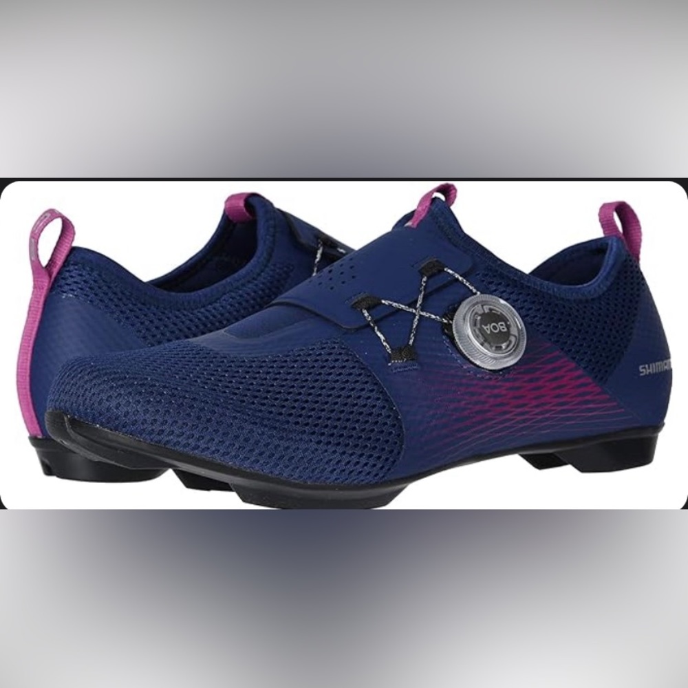 Shimano IC5 Indoor Cycling Shoes - Purple - Size 43